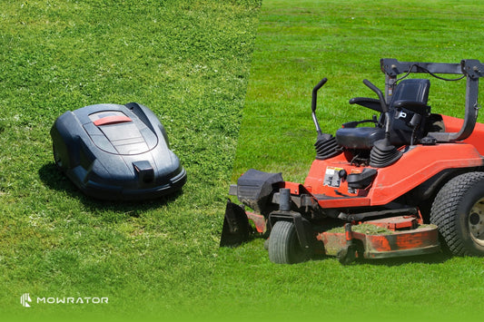 Robot Lawn Mowers vs Ride-On Lawn Mowers