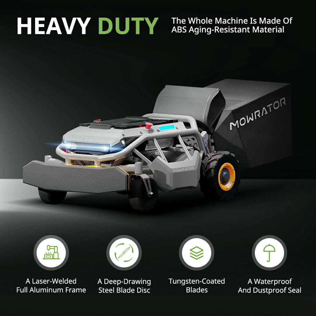 mowrator s1 remote control lawn mower 2wd for flat lawns