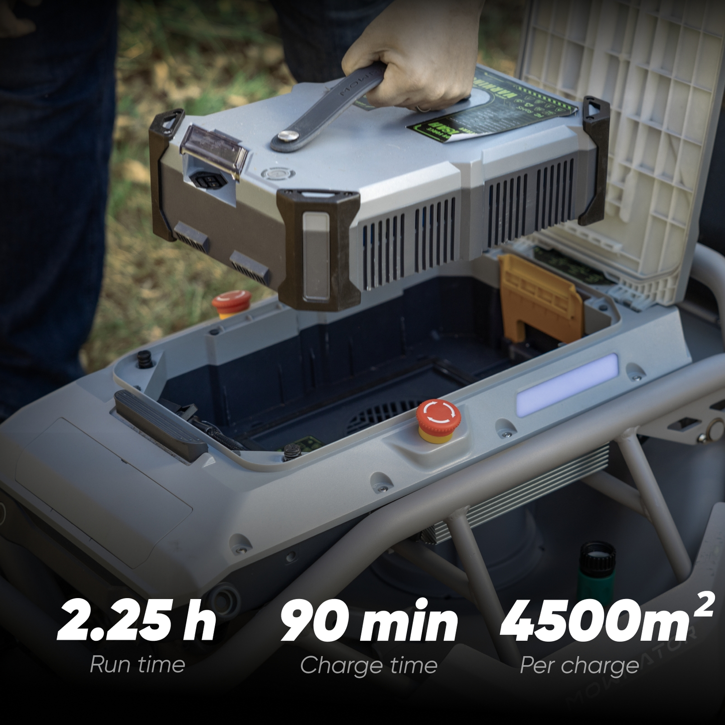 winter prep bundle | s1 4wd 18ah lawn mower+voucher for snow plow kits