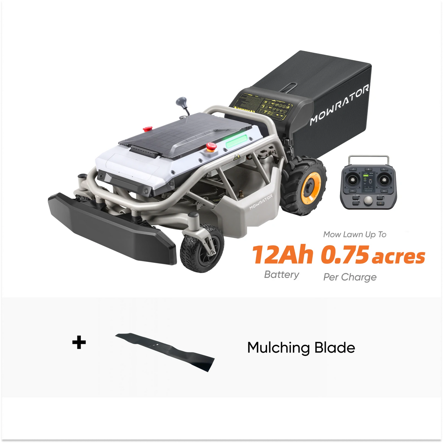 mowrator s1 2wd beast leafvac bundle: s1 2wd lawn mower+mulching blade
