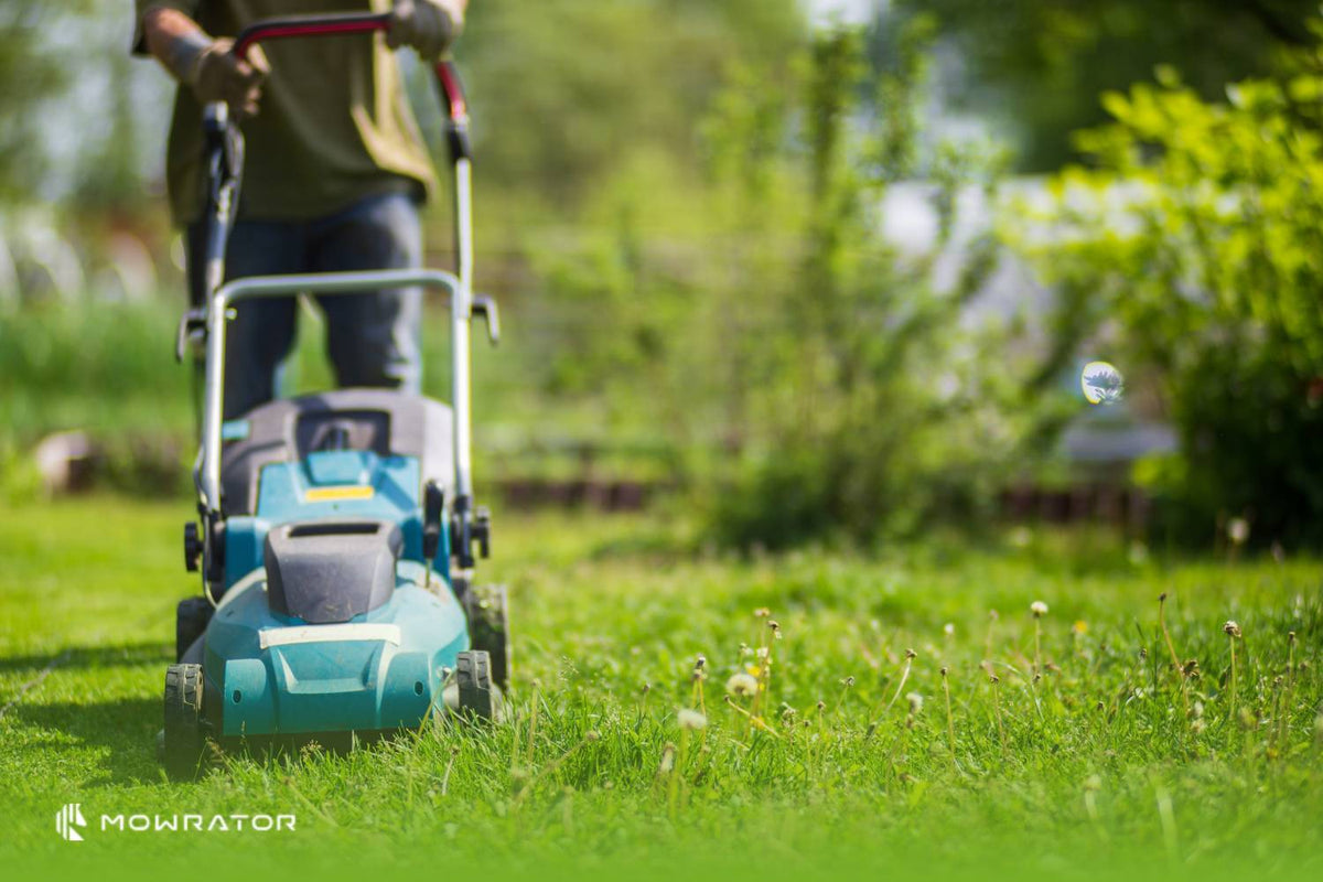Why mowers make noise in the first place