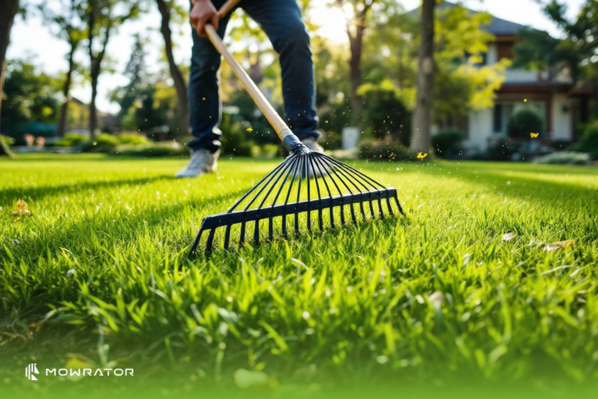 Back Raking Lawn Should I Rake My Lawn After Mowing? Pros & Cons Explained – MOWRATOR
