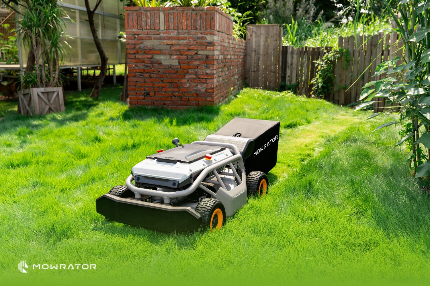 Industrial Remote Control Lawn Mowers
