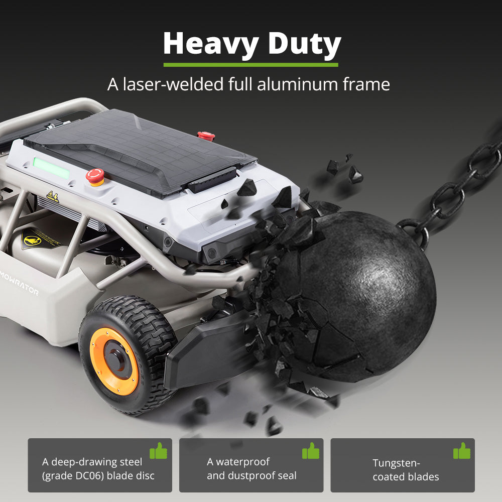indoormow bundle: mowrator s1 4wd lawn mower+mowfun fpv