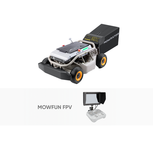 IndoorMow Bundle: Mowrator S1 4WD Lawn Mower+MOWFUN FPV