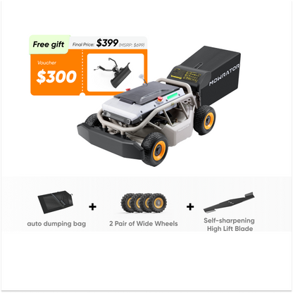 All-Season Bundle: 5-in-1 Package with Mowrator S1 4WD Lawn Mower