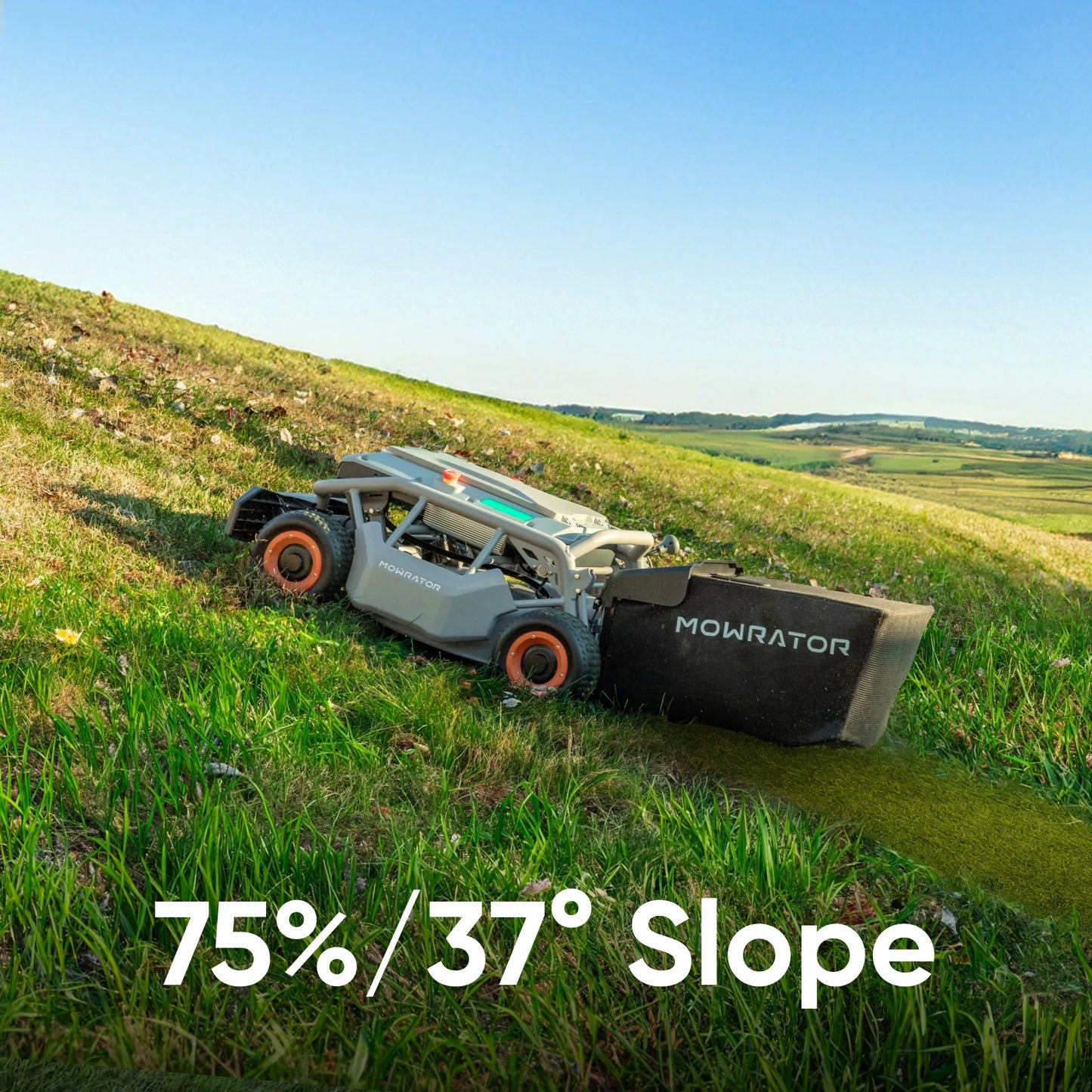 mowrator s1 remote control lawn mower 4wd 75% slope