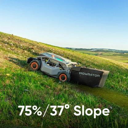 Mowrator S1 Remote Control Lawn Mower 4WD 75% Slope