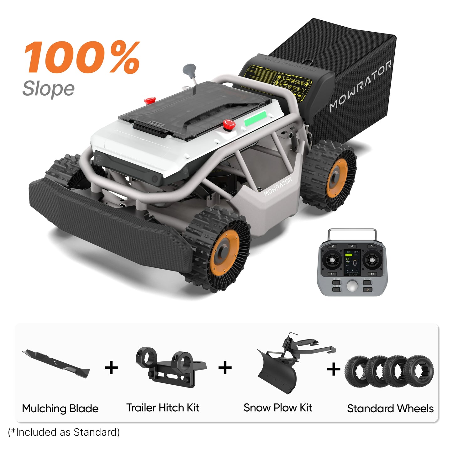 all-season 100% slope bundle with s1 4wd 18ah(deformable tires edition)