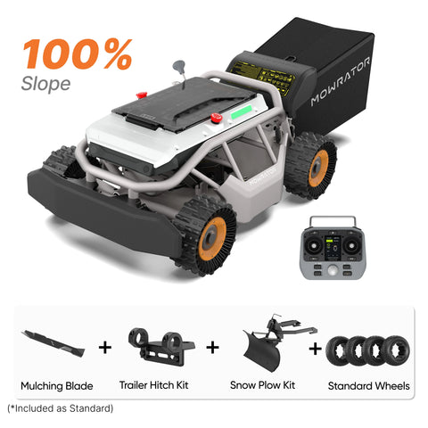 All-Season 100% Slope Bundle with S1 4WD 18Ah(Deformable Tires Edition)