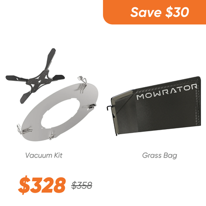 Bundle: Mowrator S1 Vacuum Kit+Grass Bag