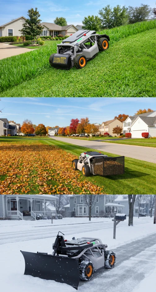 S1 4WD 37° Mow, Vac & Plow Bundle
