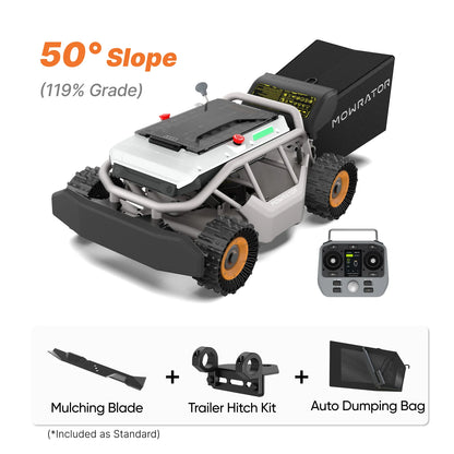 Sunbelt All-Season 50° (119% Grade) Slope Bundle with S1 4WD 18Ah(Grip Tread Tires Edition)