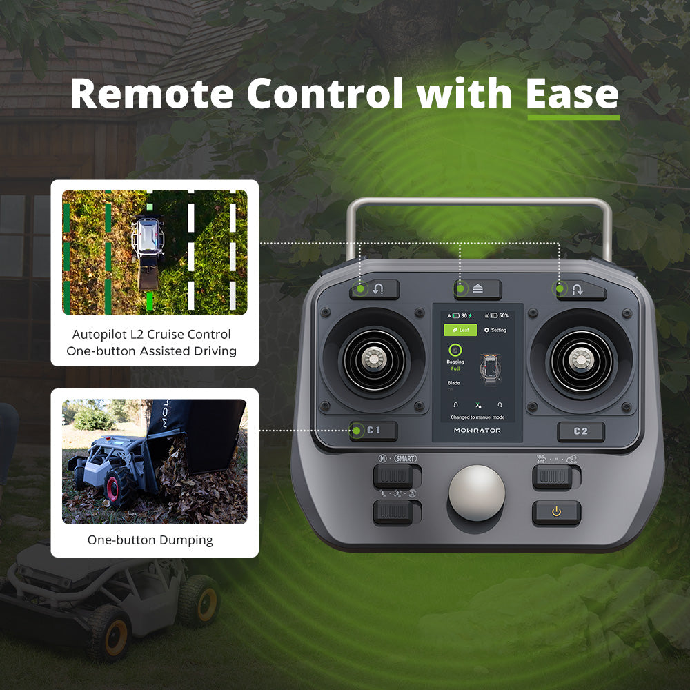 mowrator s1 remote control lawn mower 4wd