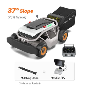 Mowrator S1 4WD Indoor Yard Care Bundle | S1 4WD Lawn Mower+MOWFUN FPV