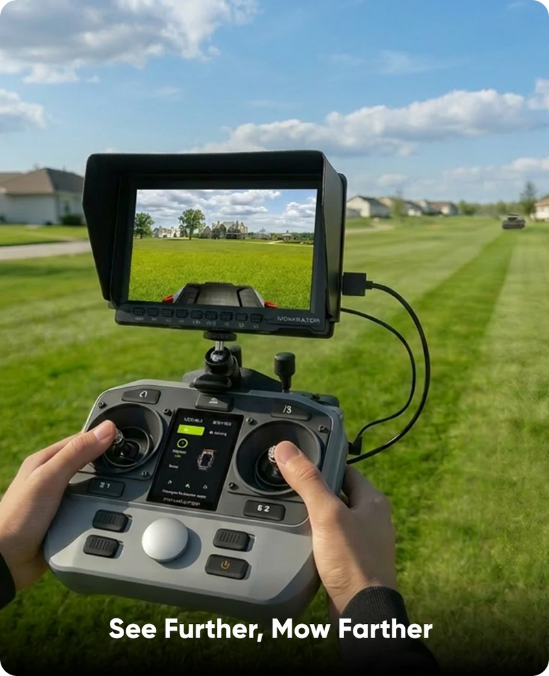 Turf Rover Remote Control Remote Control Lawn Mower | RC Lawnmowers | MOWRATOR