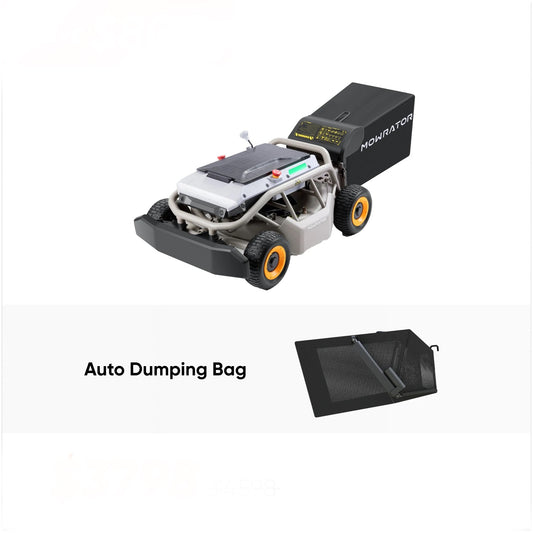 Easy Mow Bundle: S1 4WD Lawn Mower+Auto Dumping Bag
