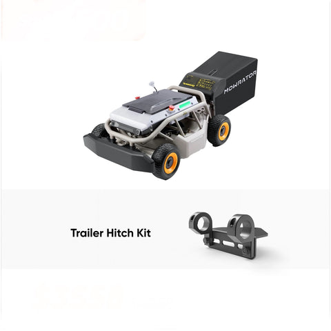 Mow&Tow Bundle: S1 4WD 18AH Lawn Mower+Trailer Hitch Kit