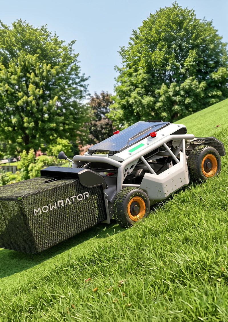 Mowrator S1 21" Leaf & Lawn 4WD 75% Slope (37°) Remote Control Mower