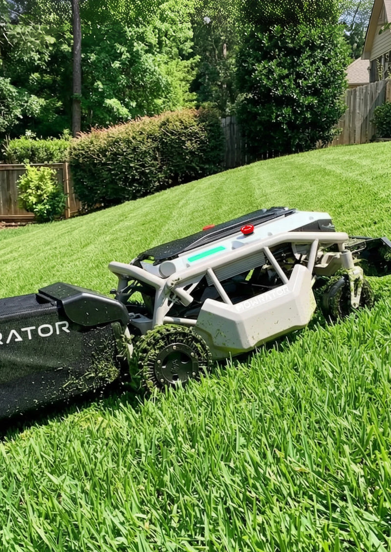 Mowrator S1 21" Leaf & Lawn 2WD 45% Slope (24°) Remote Control Mower