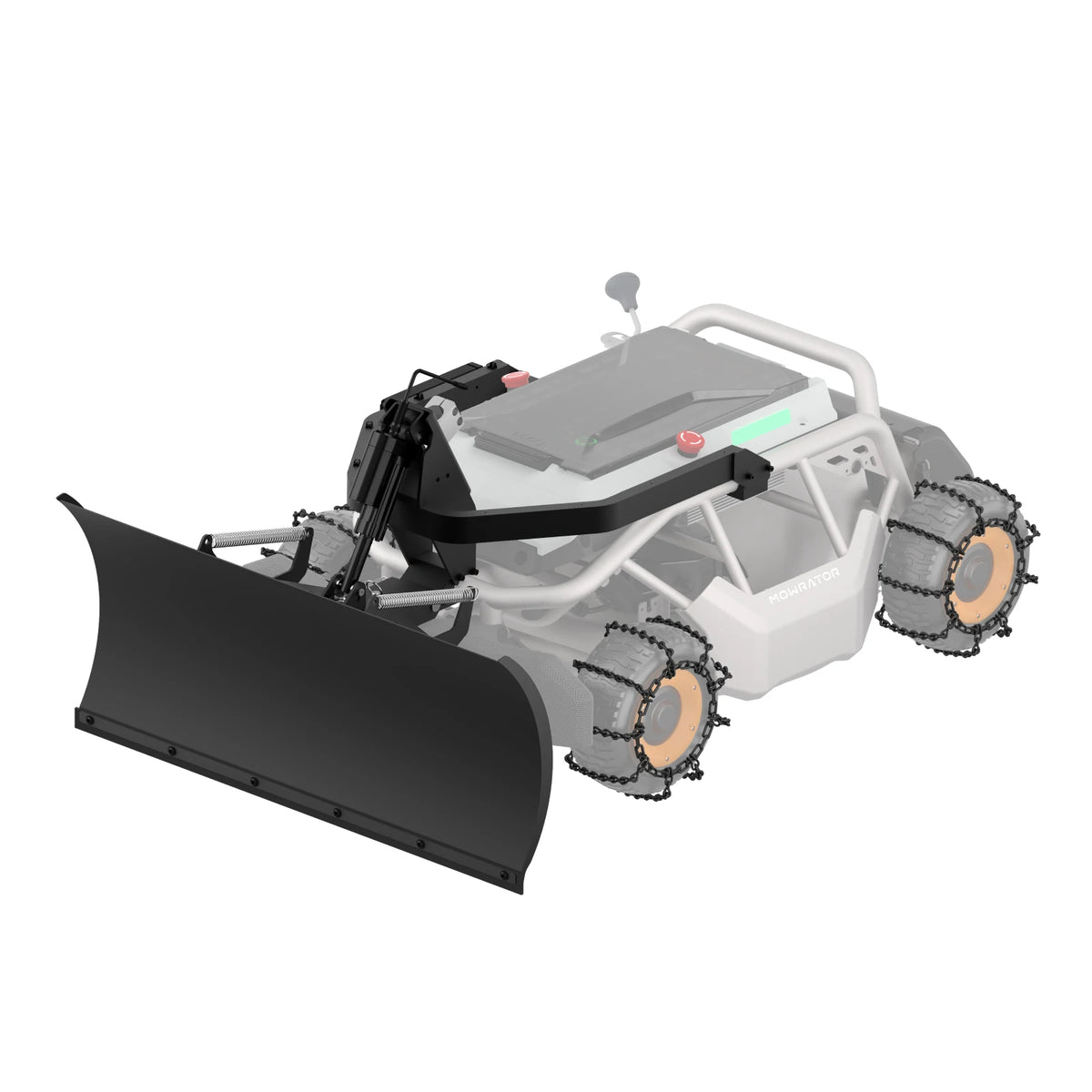 pre-order: mowrator snow plow kit – fits only s1 4wd