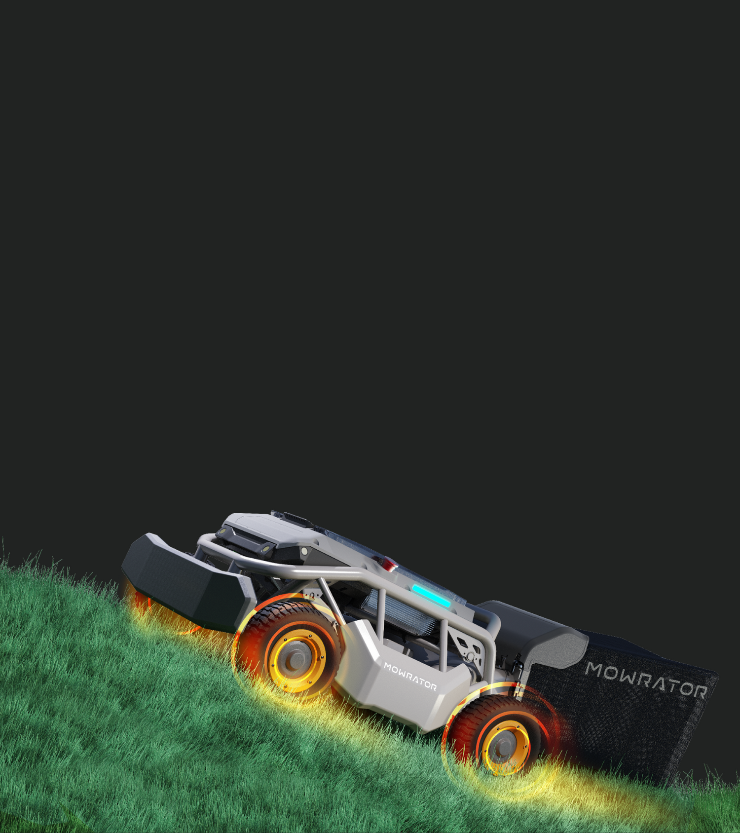 Remote Control Lawn Mower RC Lawnmowers MOWRATOR
