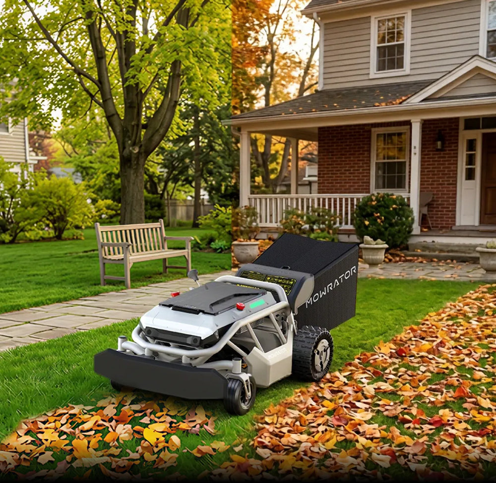 2WD Remote Control Lawn Mower | 45% Slope, Leaf Shredder – MOWRATOR