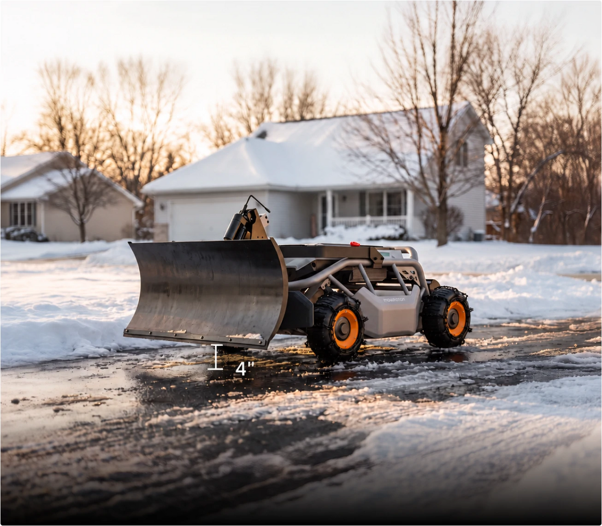 Lift it to turn, reposition, or move between areas — without stepping back into the cold.
